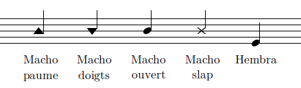 Nomenclature (bongos)