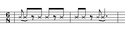 Columbia habanera (guagua)