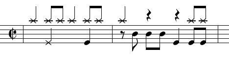 Pilón (timbales variation)